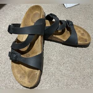 Black Mayari Birkenstock Sandals